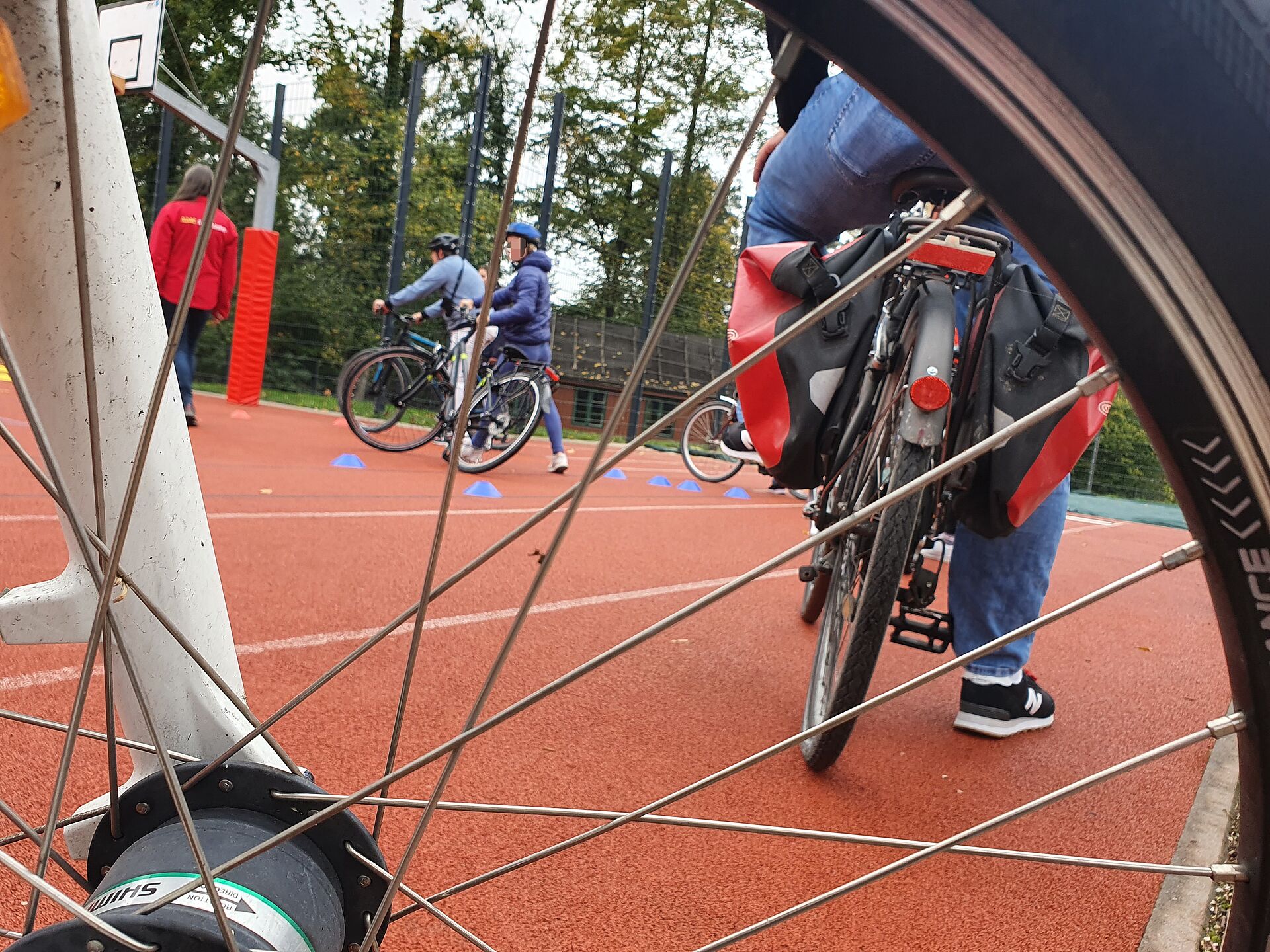 Fahrradsicherheitstraining in Neuendettelsau